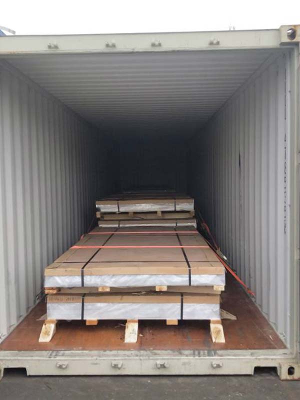 Aluminium Products Shipment